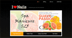 Desktop Screenshot of charlestonlovenails.com